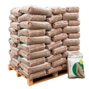 Palete de 70 sacos de pellets BIOFORESTAL