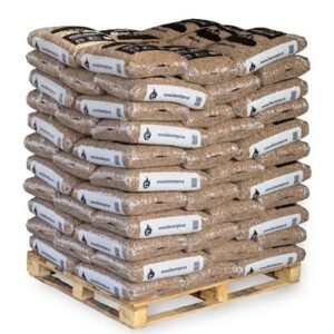 Palete de 77 sacos de pellets PIÑONERO