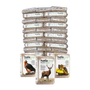 Palete de 77 unidades A1+ de pellet Huella Verde